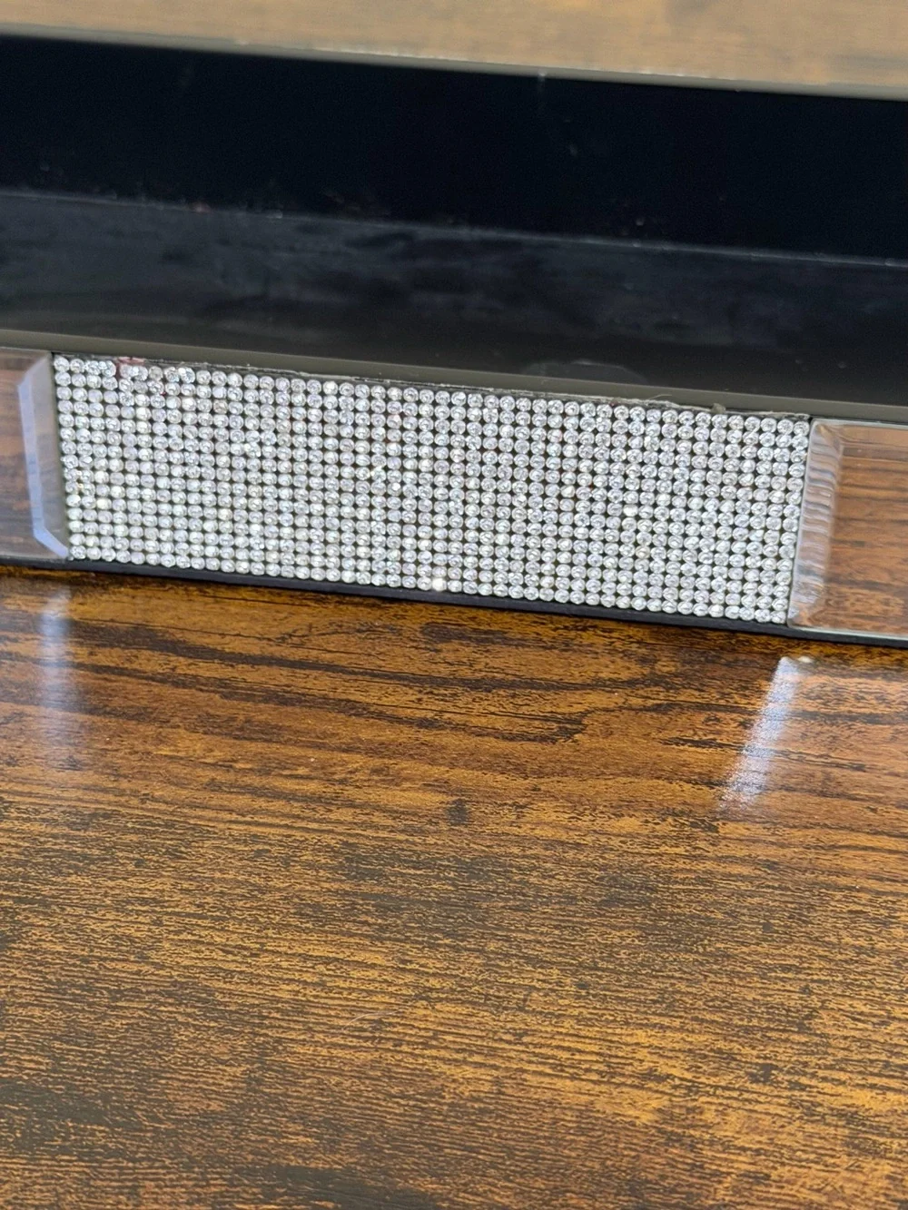 Bella Lux Vanity Tray with Mirrors and Rhinestone